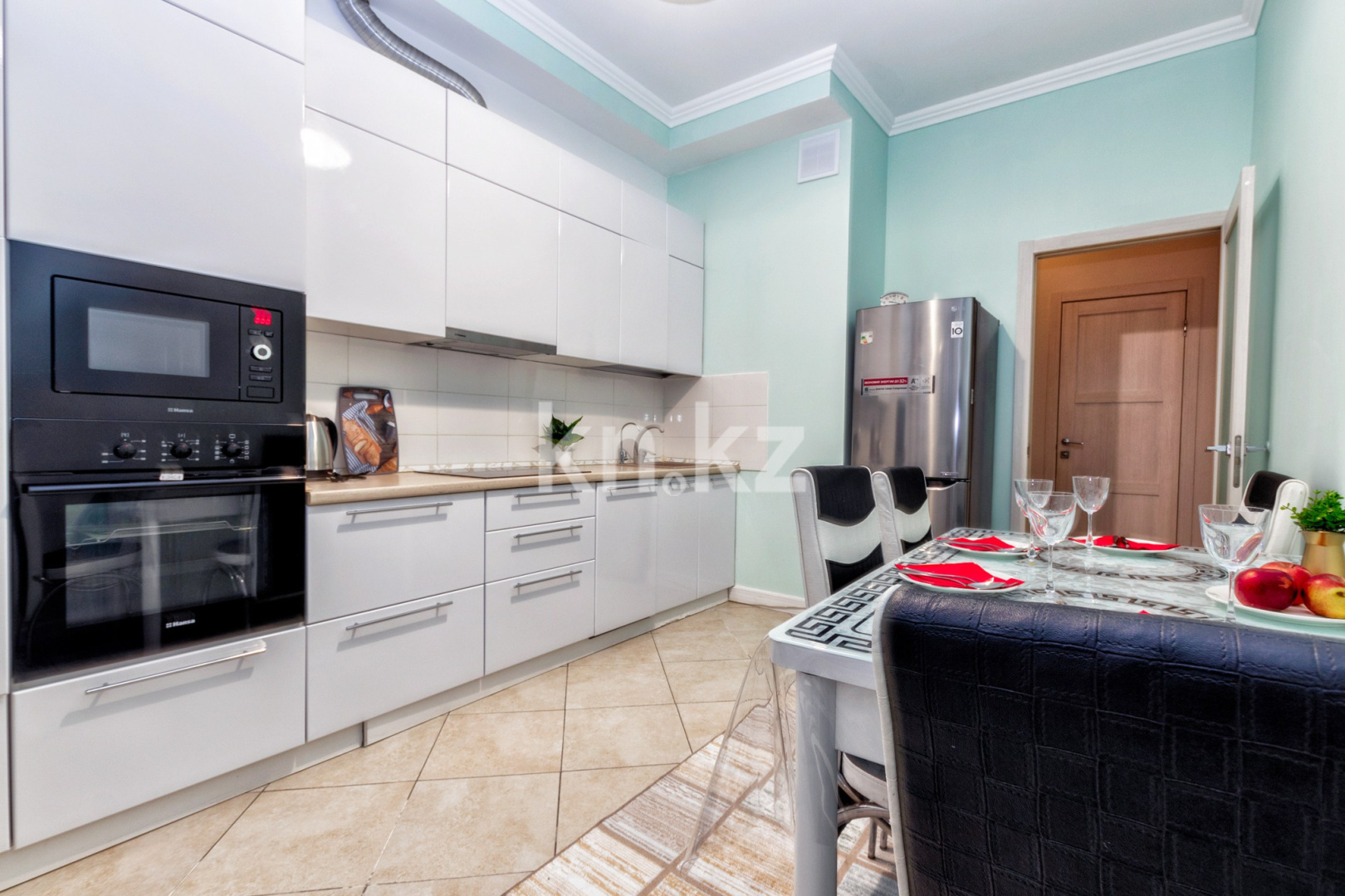 Аренда 2-комнатной квартиры посуточно, 65 м², пр. Кабанбай батыра, дом  60/11 - ул. Гейдара Алиева - Аренда квартир посуточно в Астане без посредников фото 7 из 12