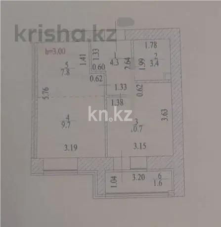 Продажа 2-комнатной квартиры, 38 м² - Продажа двухкомнатных квартир в кирпичном доме в Казахстане - страница 120 фото 5 из 5