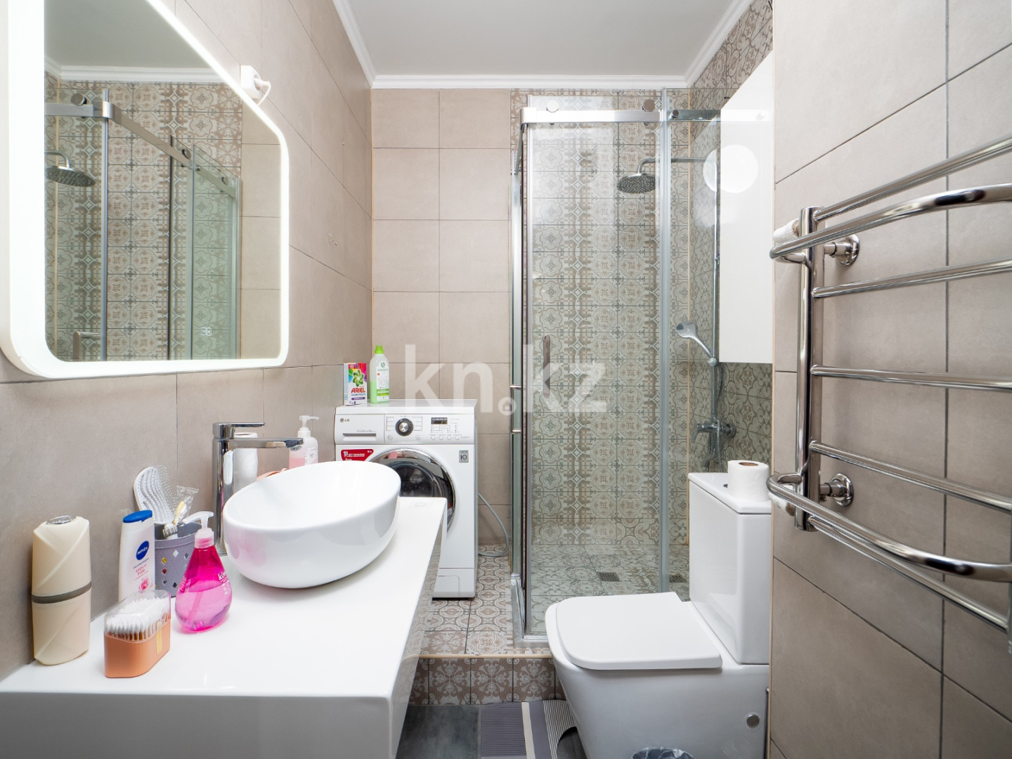 Аренда 2-комнатной квартиры посуточно, 70 м², ул. Навои, дом  208 - ул. Торайгырова - Аренда  двухкомнатных квартир посуточно в Алматы фото 12 из 17