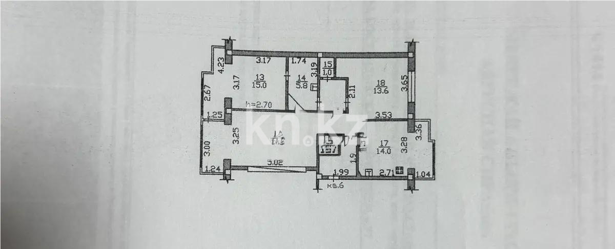 Продажа 3-комнатной квартиры, 80 м², пр. Райымбека, дом  167А в Алматы - фото 5