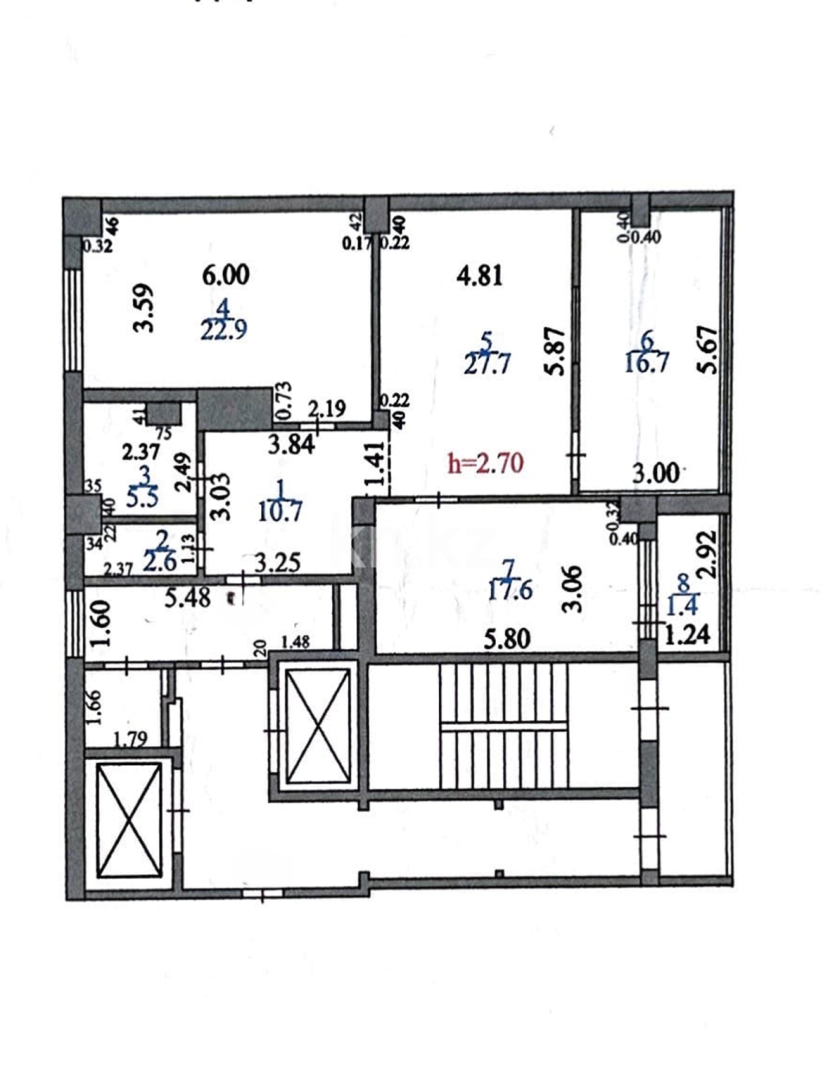 Продажа 3-комнатной квартиры, 117 м² в Караганде - фото 30
