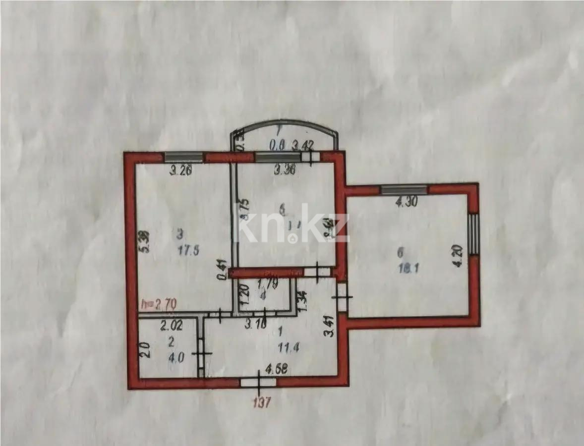 Продажа 2-комнатной квартиры, 66 м², ул. Валиханова, дом  1 - Продажа квартир в Астане фото 1 из 1
