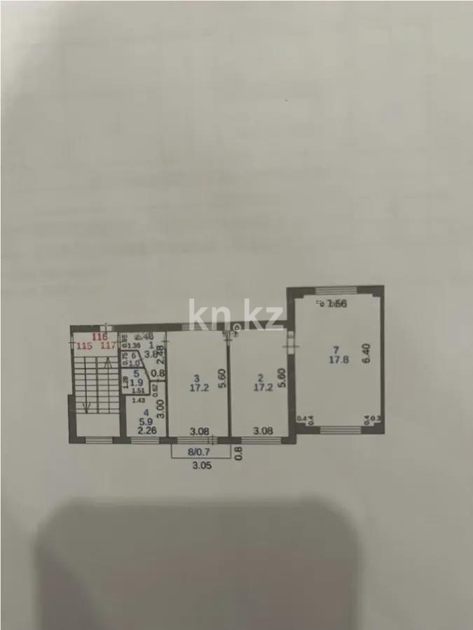 Продажа 3-комнатной квартиры, 65 м², мкр. Восток-2, дом  8 - Продажа квартир в Казахстане фото 1 из 1