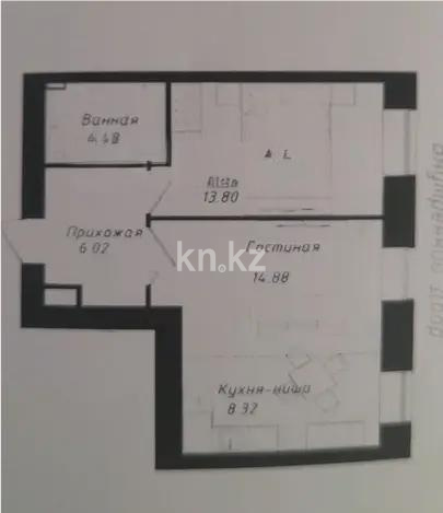 Продажа 2-комнатной квартиры, 47.5 м² - Продажа двухкомнатных квартир от собственников в Астане фото 1 из 1