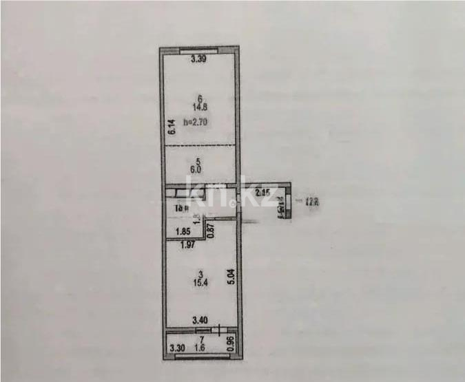 Продажа 1-комнатной квартиры, 46.7 м² - Продажа квартир в р-не Нура Астаны - страница 54 фото 1 из 1