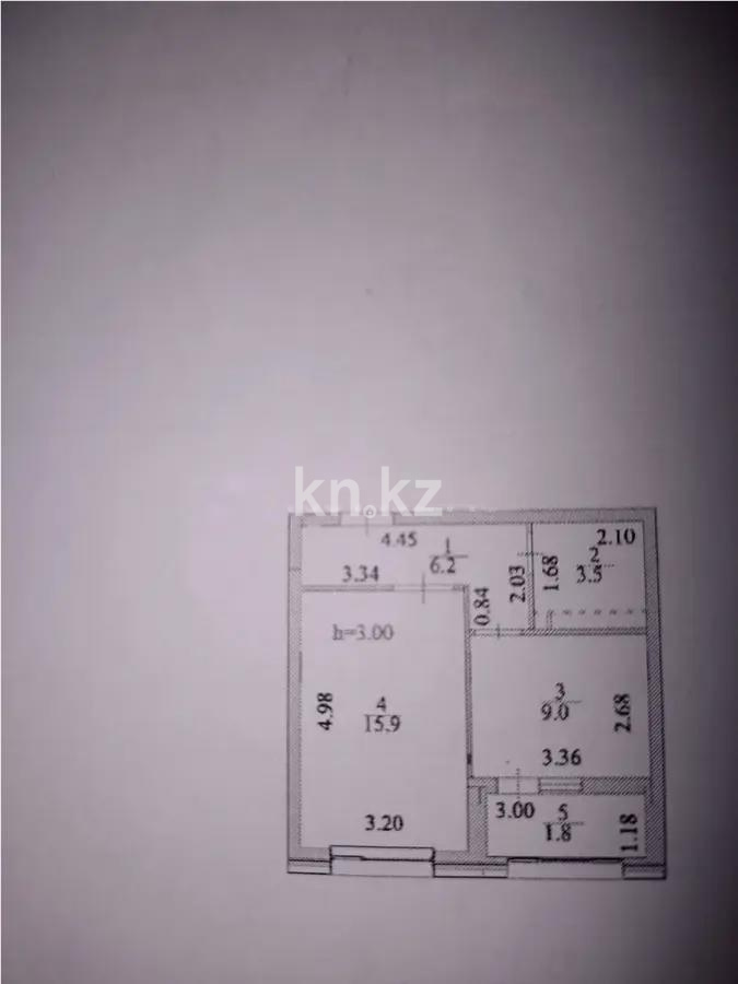 Продажа 1-комнатной квартиры, 36.4 м², ул. Байтурсынова, дом  14/3 - Продажа  однокомнатных квартир в Астане фото 1 из 1
