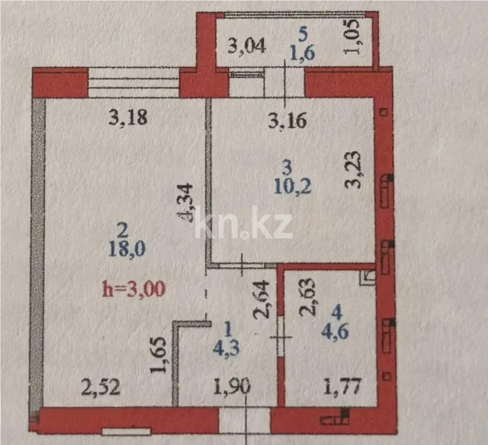 Продажа 2-комнатной квартиры, 38.7 м² в Астане - фото 7