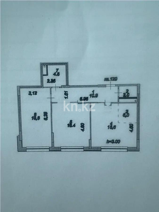 Продажа 3-комнатной квартиры, 78 м², пр. Туран, дом  39 стр - Продажа квартир в новостройках Астаны с фото фото 1 из 1