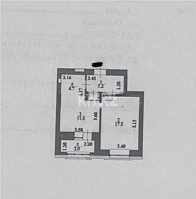 Продажа 1-комнатной квартиры, 41.33 м² - Продажа однокомнатных квартир в Астане - страница 11 фото 1 из 1
