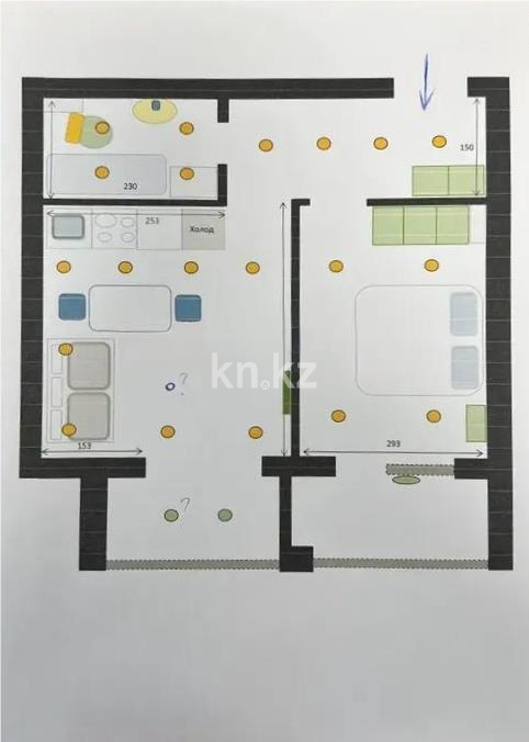 Продажа 2-комнатной квартиры, 41.1 м², ул. А-52, дом  8 в Астане - фото 7