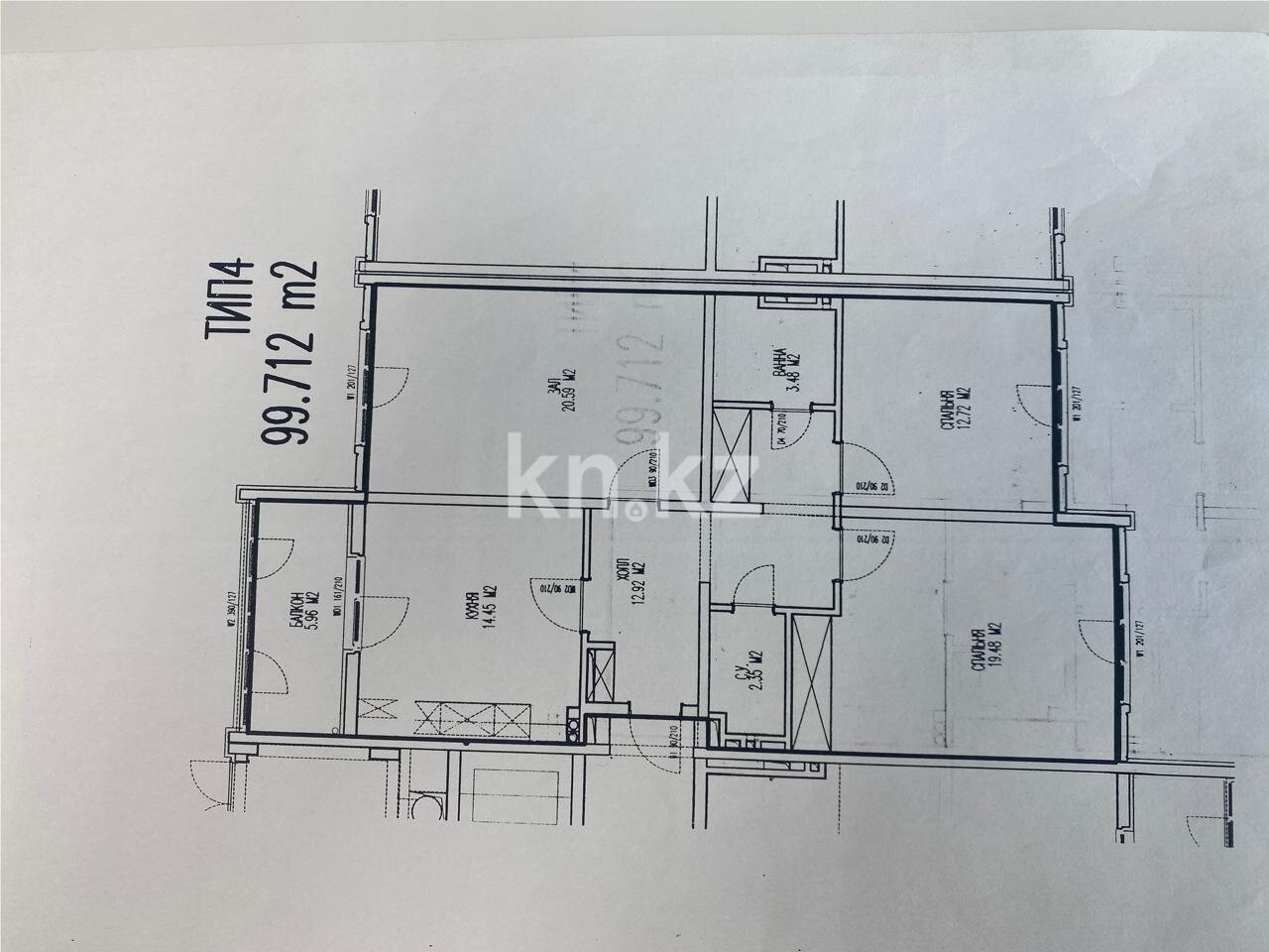 Продажа 3-комнатной квартиры, 100 м² в Астане - фото 10