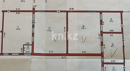 Аренда , 220 м², ул. Узкоколейная, дом  45 - Аренда квартир помесячно в Казахстане фото 4 из 4