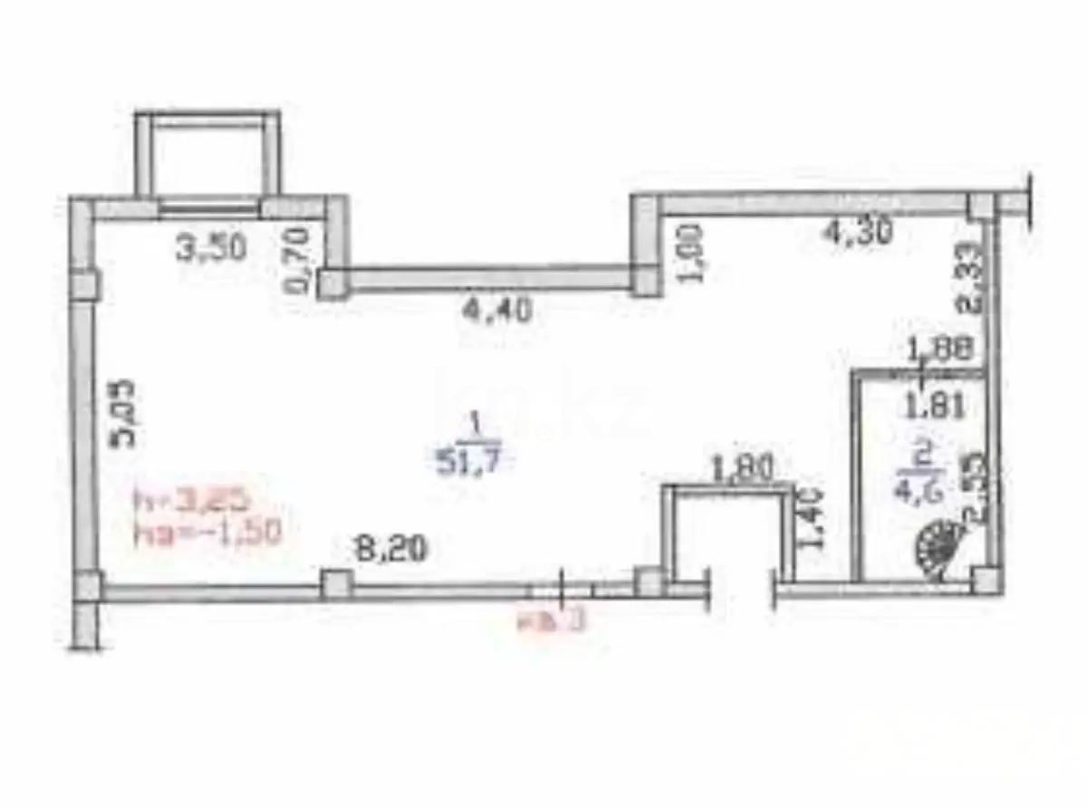 Продажа 3-комнатной квартиры, 132 м², ул. Салыкова, дом  40 - Продажа баз, складов и промышленной недвижимости в Шымкенте фото 2 из 3