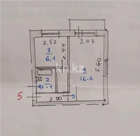 Продажа 1-комнатной квартиры, 30.9 м² в Астане - фото 5