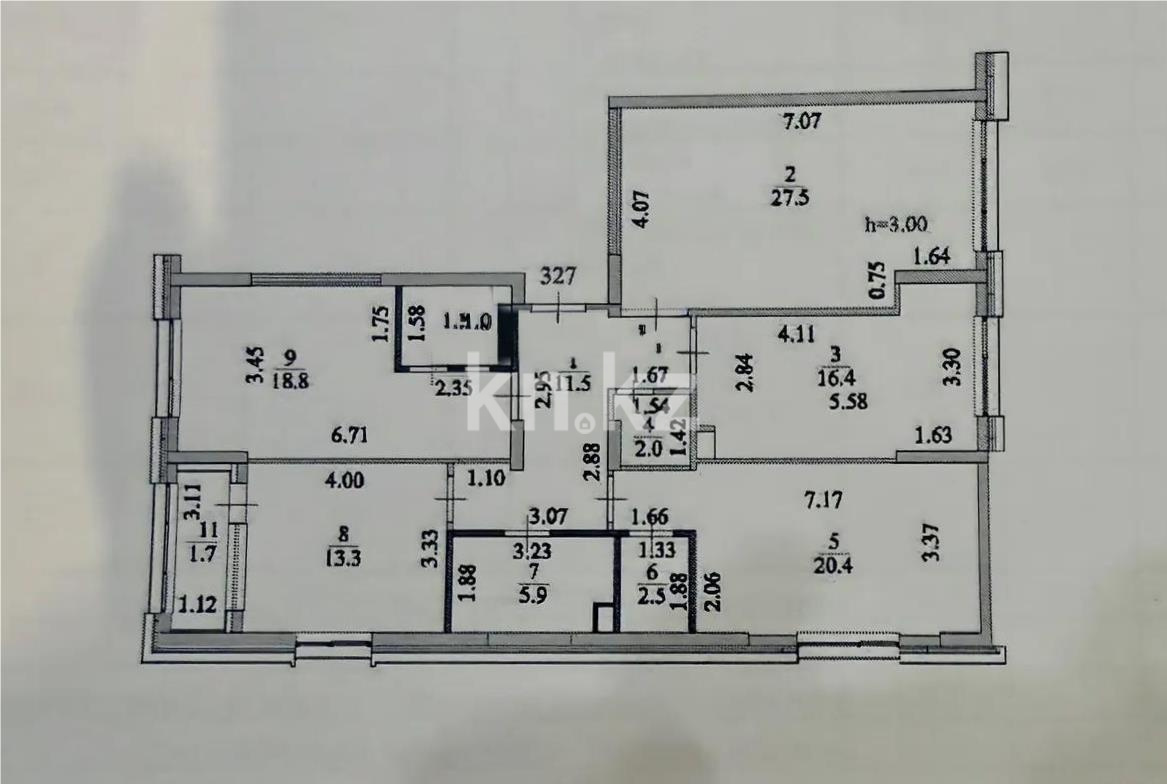 Продажа 4-комнатной квартиры, 123.4 м² - Продажа недвижимости в Казахстане - страница 12 фото 3 из 3