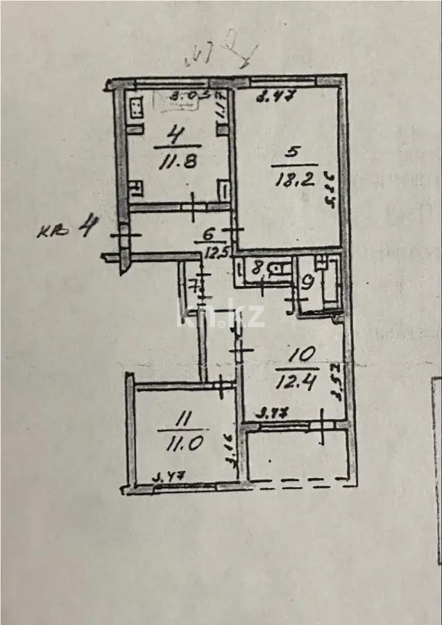 Продажа 3-комнатной квартиры, 70 м² в Алматы - фото 7