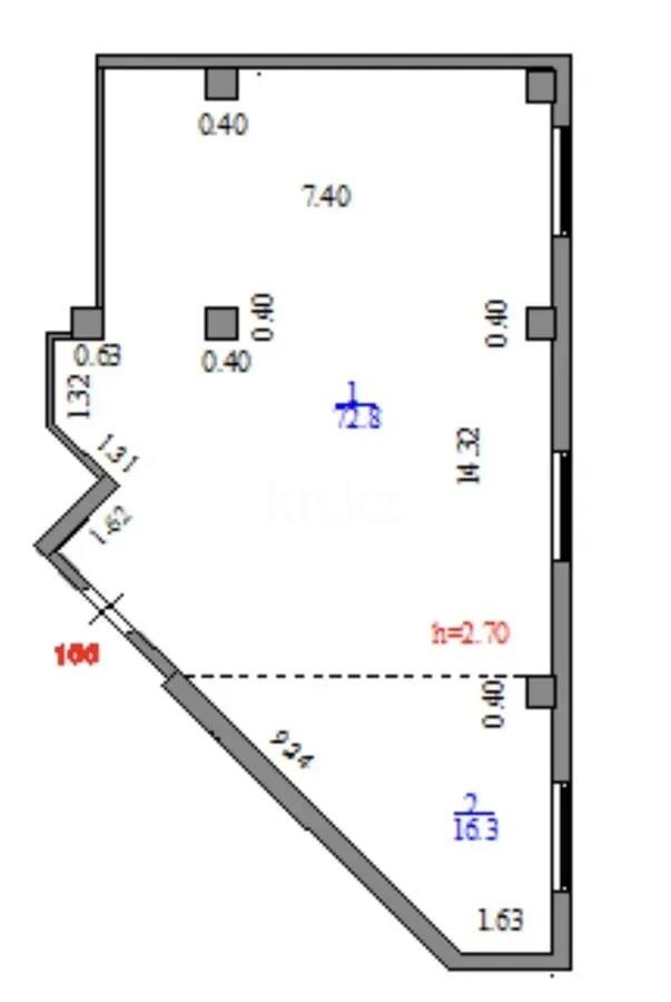 Продажа 3-комнатной квартиры, 87 м² - Недвижимость в Астане - страница 2 фото 4 из 4