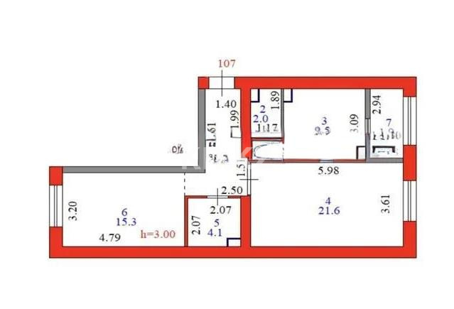 Продажа 2-комнатной квартиры, 65 м² - Недвижимость в Астане - страница 12 фото 1 из 1