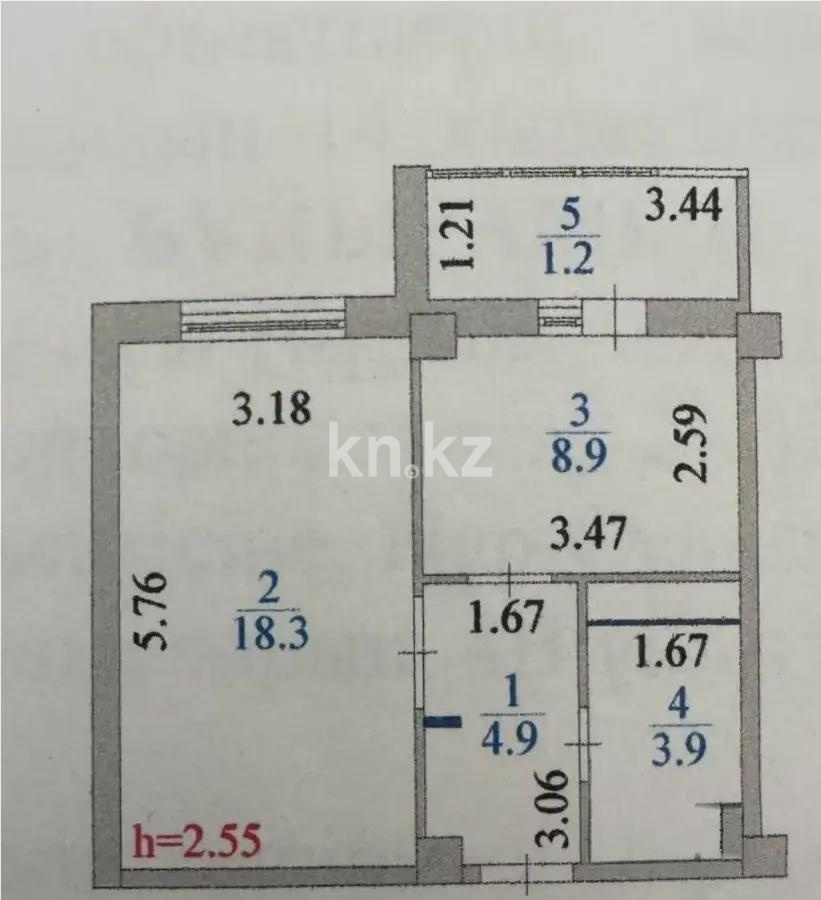 Продажа 1-комнатной квартиры, 40 м² - Продажа квартир в Астане с фото - страница 3 фото 5 из 5