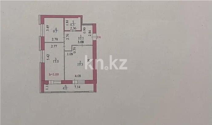 Продажа 2-комнатной квартиры, 63 м² в Астане - фото 5