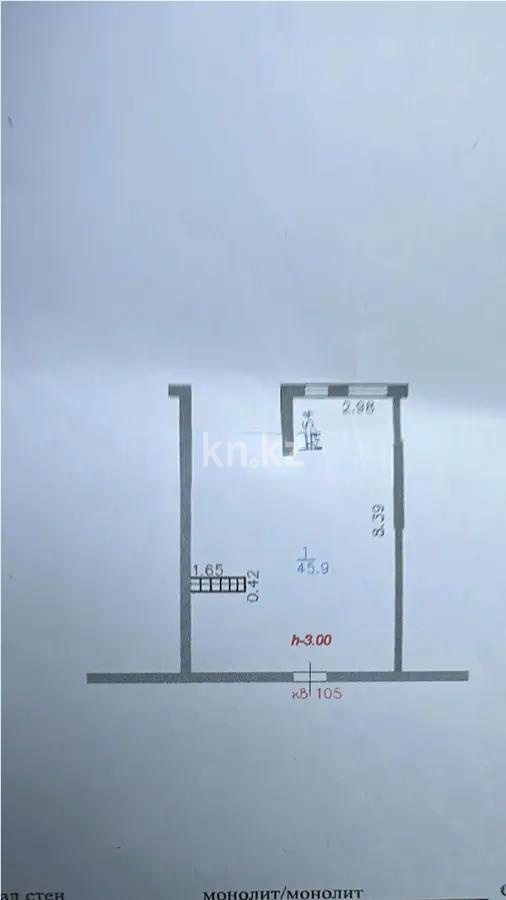 Продажа 2-комнатной квартиры, 45 м², пр. Райымбека, дом  349/1 в Алматы - фото 3