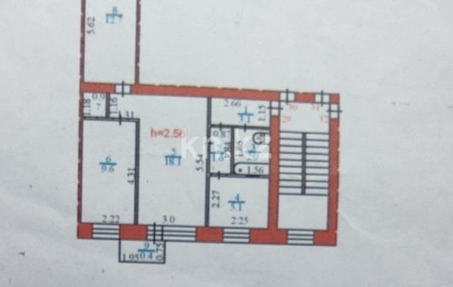 Продажа 3-комнатной квартиры, 54 м² - Продажа трехкомнатных квартир в Караганде - страница 21 фото 6 из 7