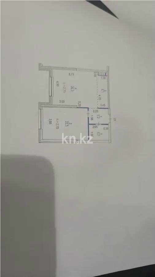 Продажа 2-комнатной квартиры, 64.6 м² в Алматы