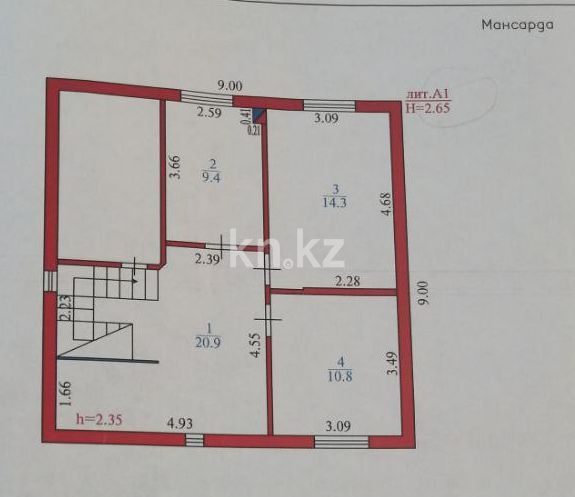 Продажа 5-комнатного дома, 112 м², пер. Садовый в Усть-Каменогорске - фото 14