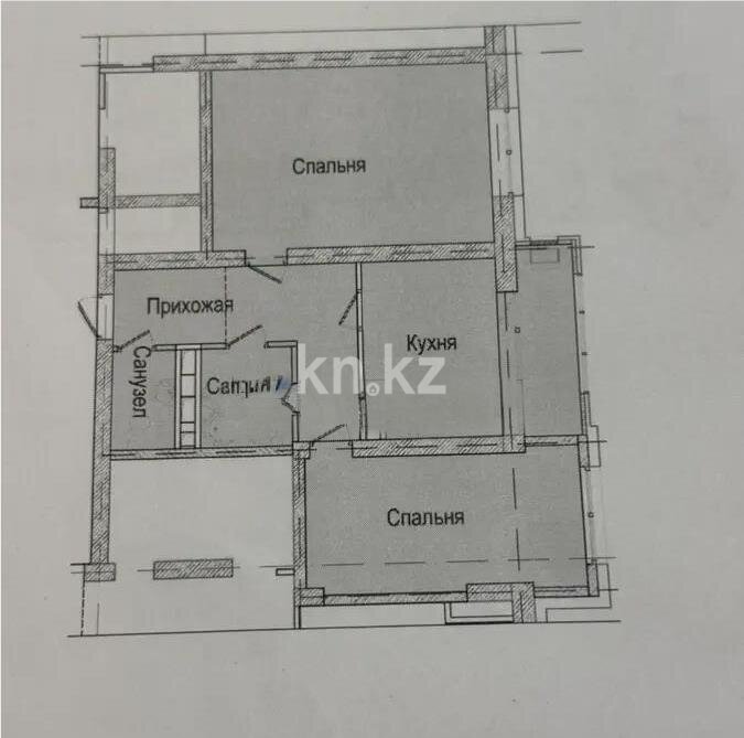 Продажа 2-комнатной квартиры, 78.6 м² в Алматы - фото 2