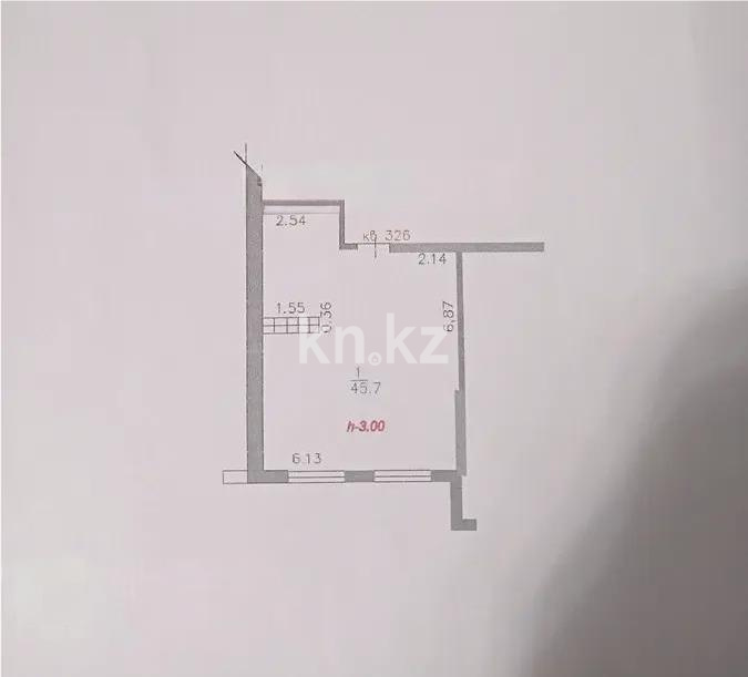 Продажа 2-комнатной квартиры, 45.7 м², пр. Райымбека, дом  348/1 - Продажа квартир в новостройках Алматы фото 1 из 1