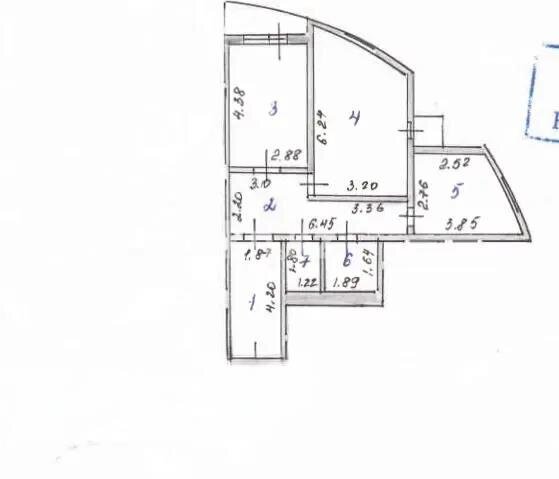Продажа 2-комнатной квартиры, 63.4 м² в Астане