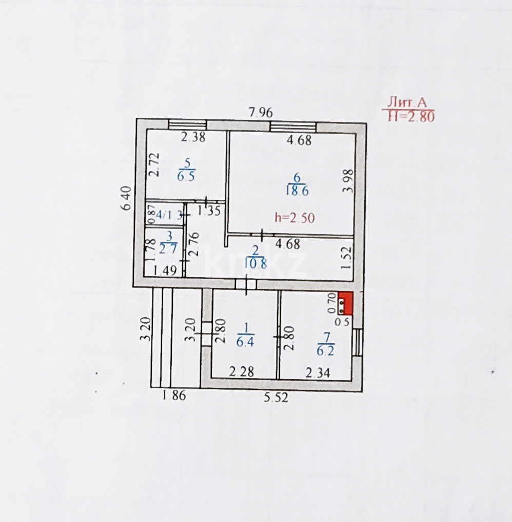 Продажа 2-комнатного дома, 52 м² - Продажа домов, коттеджей в Петропавловске фото 15 из 20