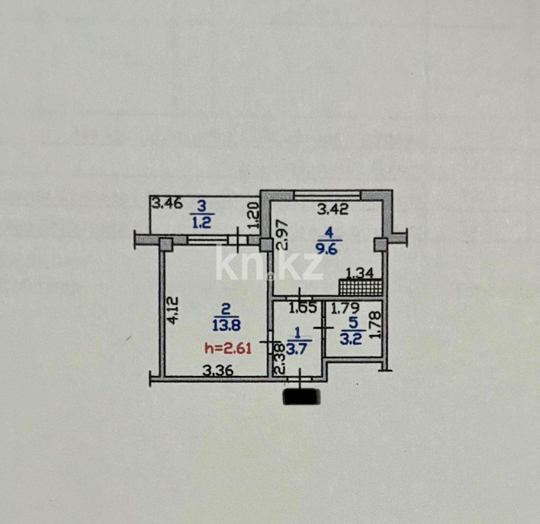 Продажа 1-комнатной квартиры, 32 м² в Алматы - фото 6