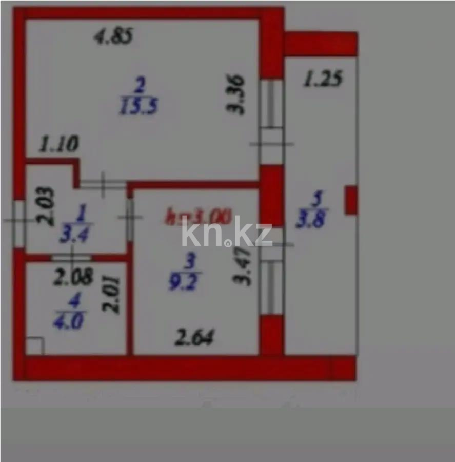 Продажа 1-комнатной квартиры, 37 м² - Продажа квартир в Астане без посредников - страница 7 фото 1 из 1