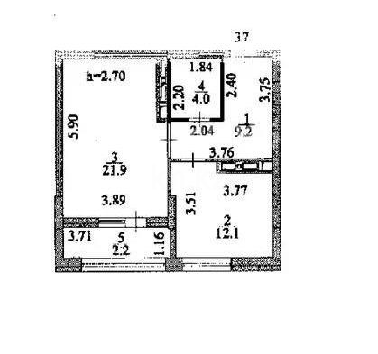 Продажа 1-комнатной квартиры, 50 м² в Астане - фото 5