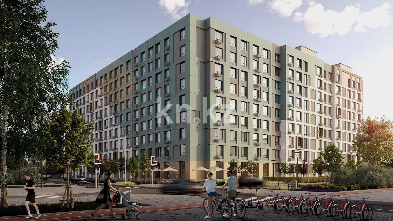 Продажа 1-комнатной квартиры, 38.59 м², ул. Айтматова, дом  1 стр в Астане - фото 2