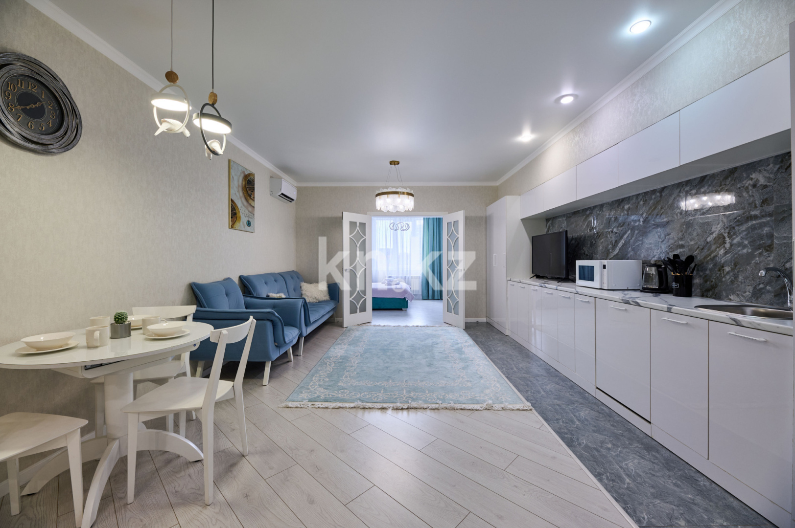 Аренда 1-комнатной квартиры посуточно, 50 м² - Аренда однокомнатных квартир посуточно в Алматы фото 9 из 19