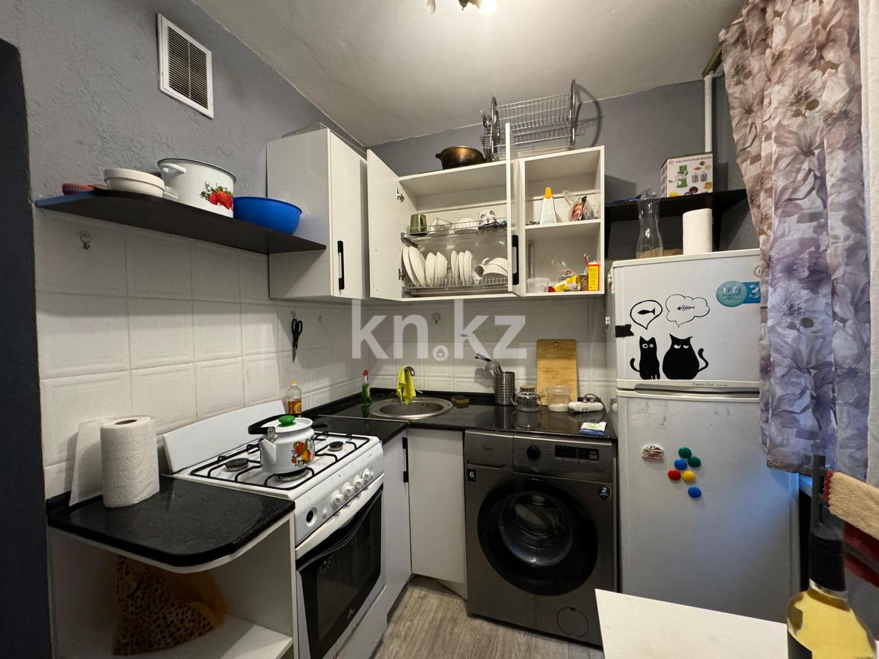 Продажа 1-комнатной квартиры, 33 м², казбек би, дом  145 - Продажа квартир в Алматы фото 1 из 4