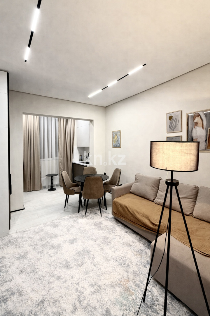 Аренда 2-комнатной квартиры посуточно, 50 м² - Аренда недвижимости в Алматы - страница 2 фото 1 из 19