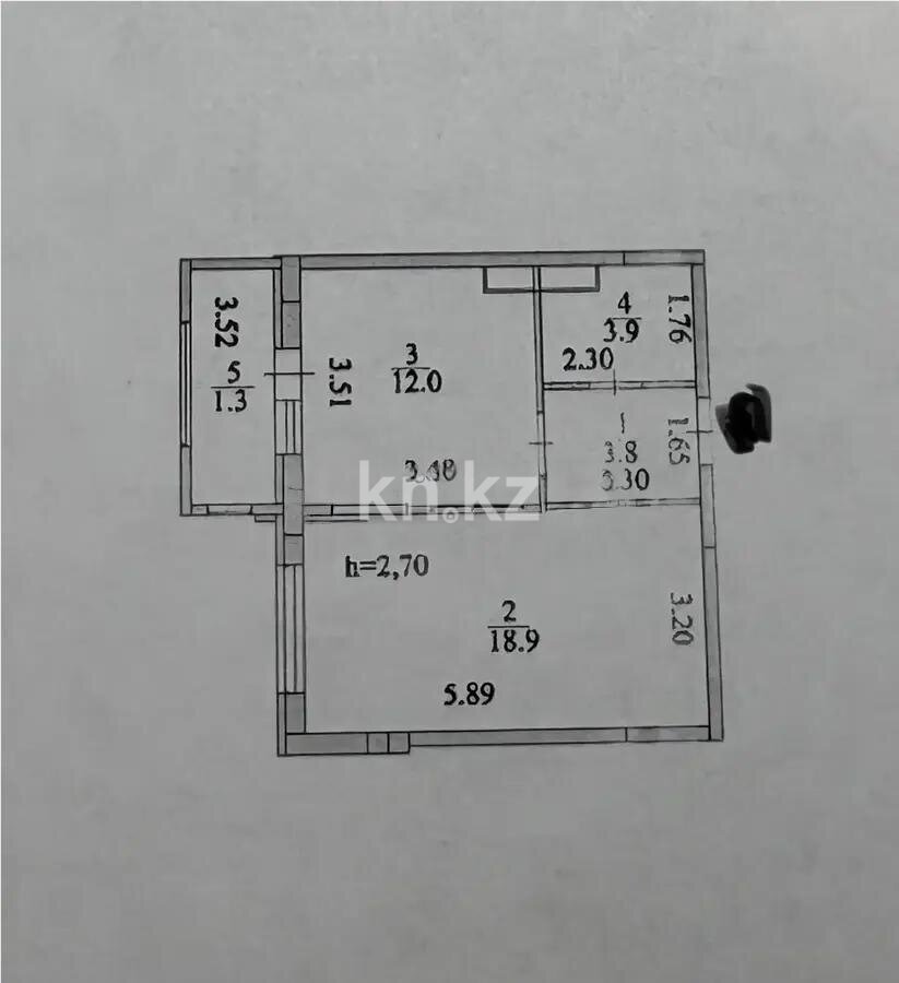 Продажа 1-комнатной квартиры, 39.9 м² в Астане - фото 5