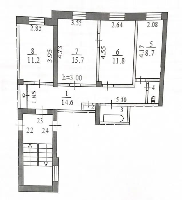 Продажа 3-комнатной квартиры, 68 м² - Продажа трехкомнатных квартир в Казахстане - страница 23 фото 8 из 8
