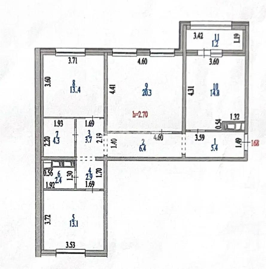 Продажа 3-комнатной квартиры, 88 м² в Астане - фото 6