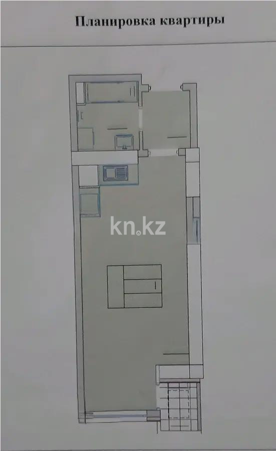 Продажа 1-комнатной квартиры, 29 м², ул. Ауэзова, дом  2/8 - Продажа  однокомнатных квартир в новостройках Алматы фото 1 из 1