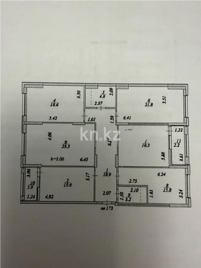 Продажа 5-комнатной квартиры, 147 м² - Продажа пятикомнатных и более квартир в Казахстане фото 1 из 1