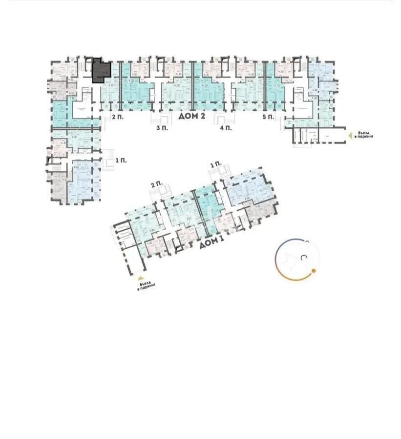 Продажа 1-комнатной квартиры, 42 м² в Караганде - фото 2