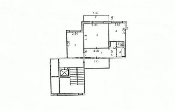 Продажа 2-комнатной квартиры, 54 м² в Караганде - фото 7