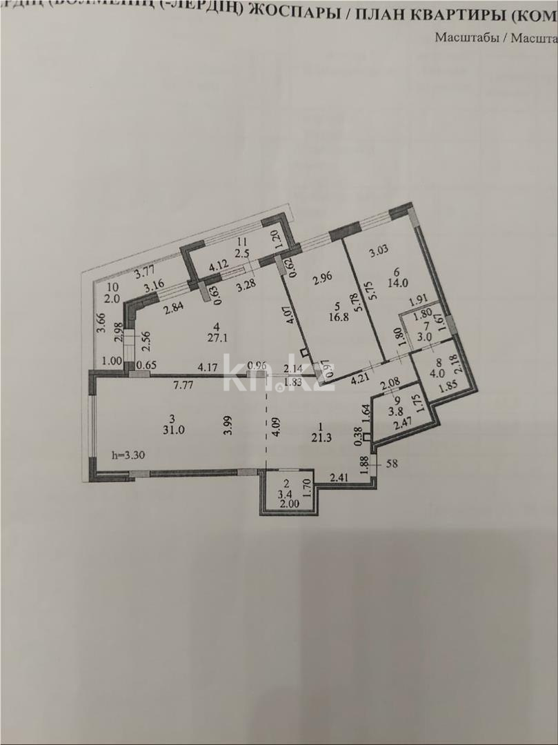 Продажа 3-комнатной квартиры, 128.9 м² в Астане - фото 20