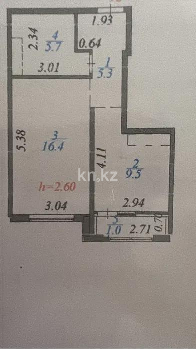 Продажа 2-комнатной квартиры, 38 м² в Астане - фото 4