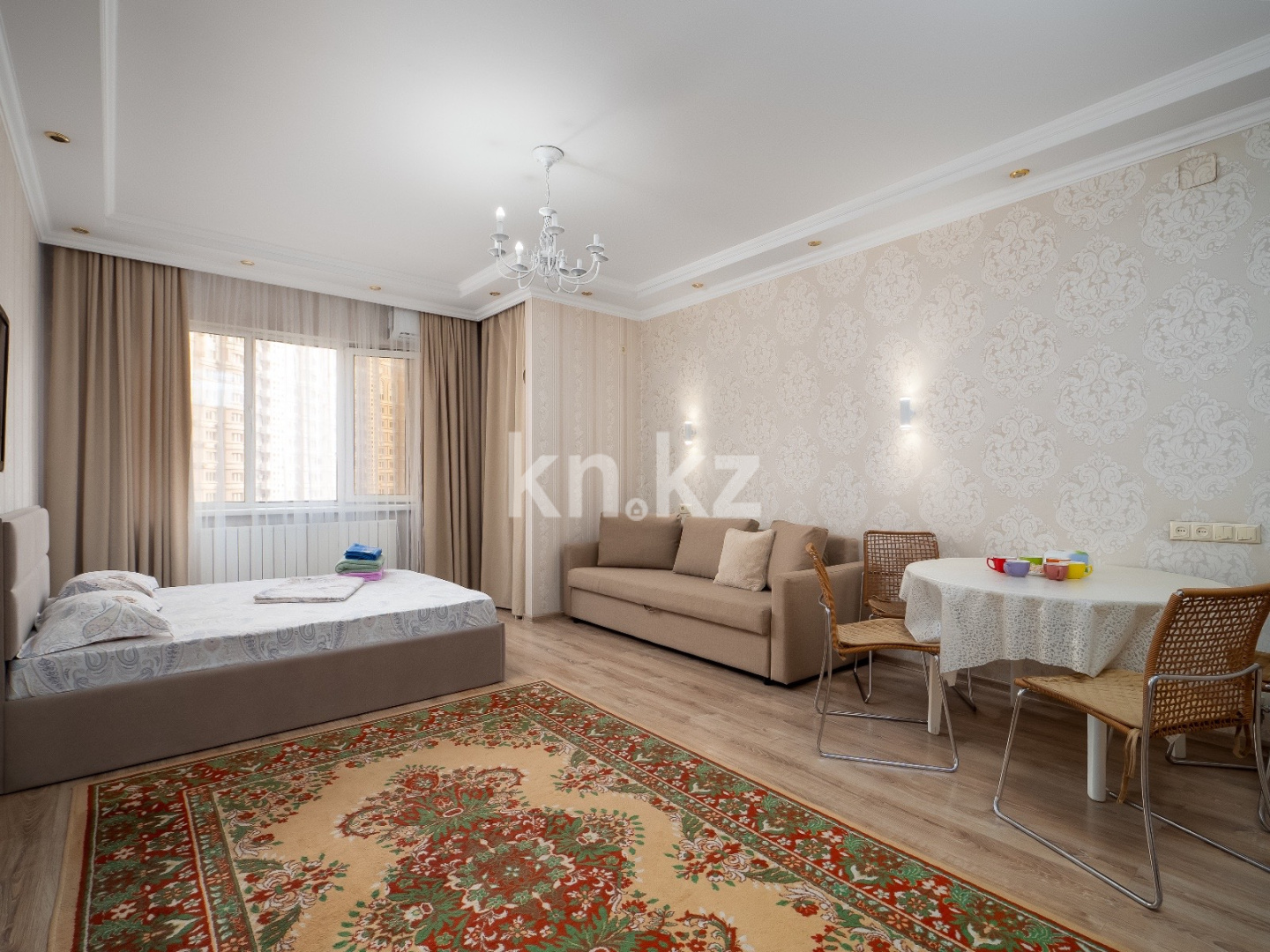 Аренда 1-комнатной квартиры посуточно, 42 м², ул. Навои, дом  208 - ул. Торайгырова - Аренда  однокомнатных квартир посуточно в Алматы фото 2 из 24