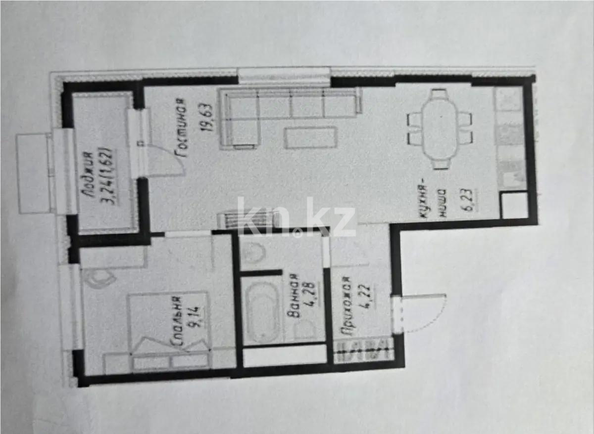 Продажа 2-комнатной квартиры, 46.7 м² - Продажа гаражей в Усть-Каменогорске фото 1 из 1